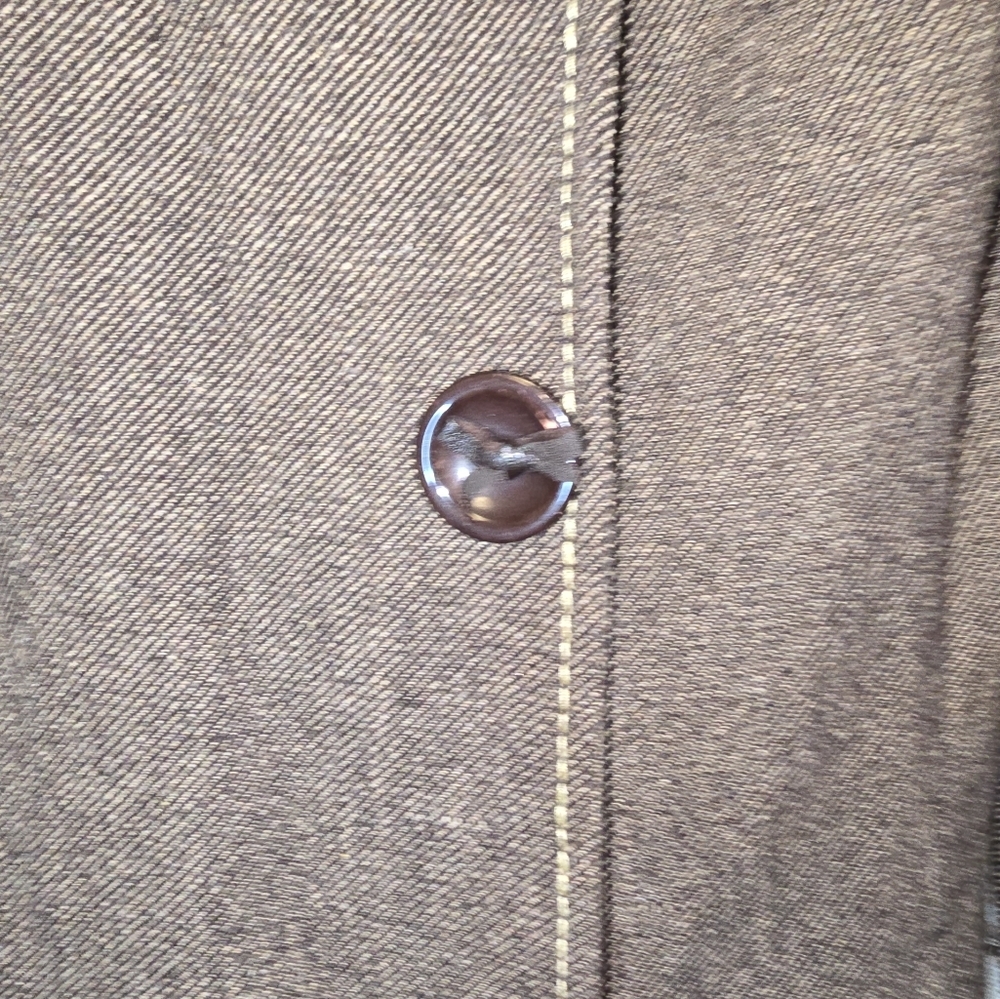 Vintage Spiegel Wool Blend Trench Coat. Womens 6P - Picture 4 of 16